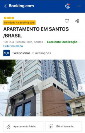 Apartamento Santos lazer completo oportunidade única